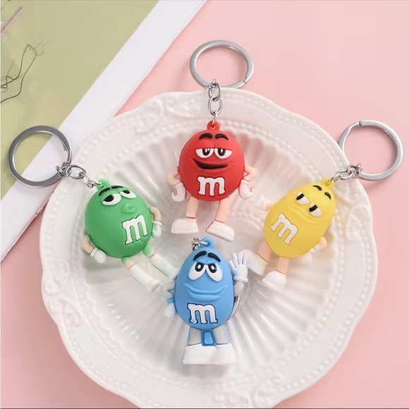 M&M's Keychain Keyring Key Chain
Ring Figure Toy Collectibles set of 4 - Picture 2 of 8